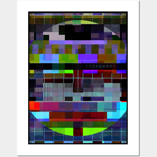 Test Card Wall Art by bulografik